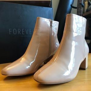 Nude Trinity Patent Boot